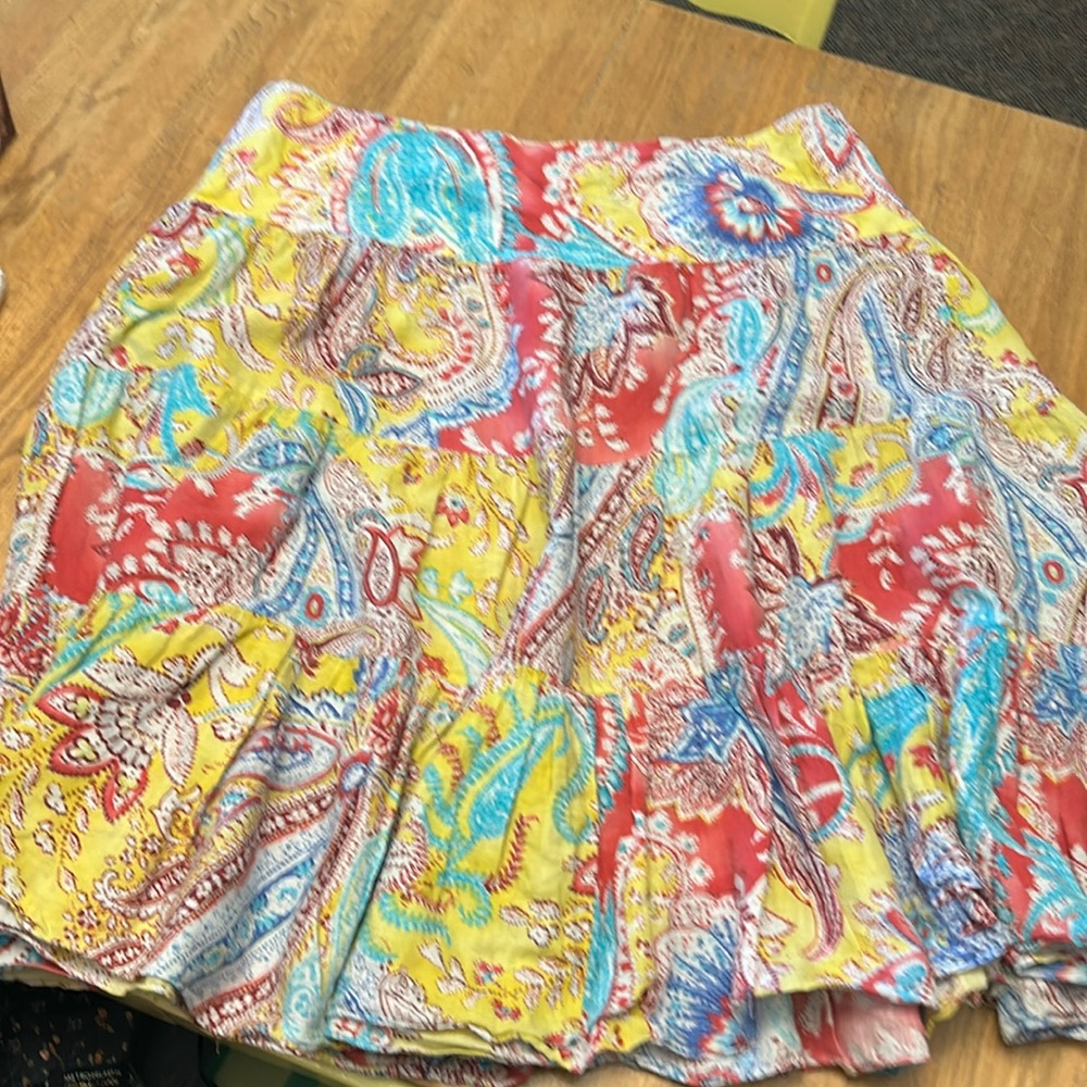 Lauren by Ralph Lauren linen skirt
